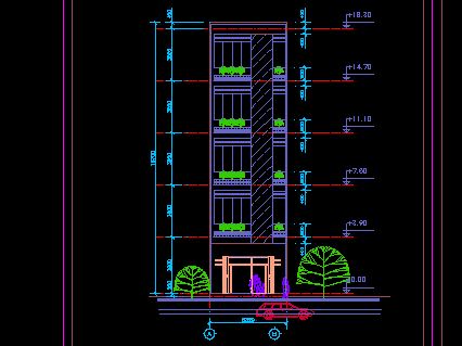 nhà 5 tầng,Bản vẽ nhà,bản vẽ thiết kế nhà,hồ sơ xin cấp phép xây dựng